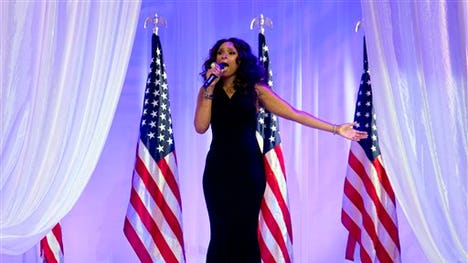 The group will sing America the Beautiful.